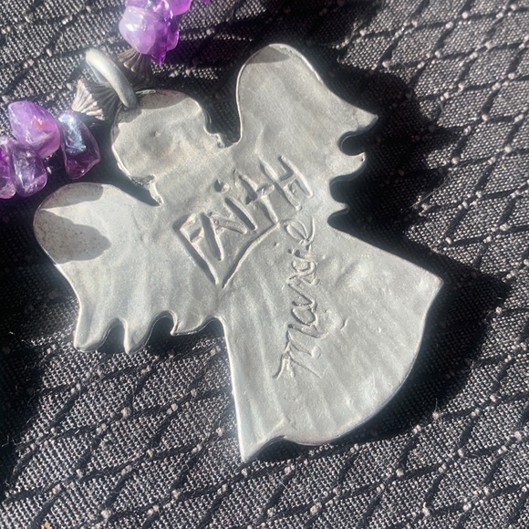 Vintage Silver toned necklace. - Picture 7 of 8